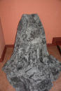 Lammfelldecke Silbergrau geschoren 210x150cm
